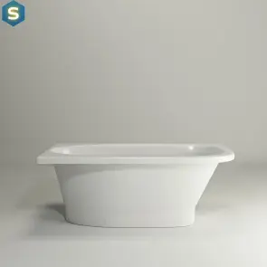 Ванна зі штучного каменю Studio Stone "Caura L" 180x80 CUL180080 №1
