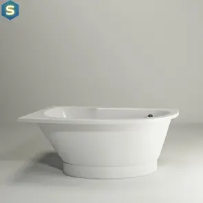 Ванна из искусственного камня Studio Stone «Eden L» 170x100 EDL170100 №1