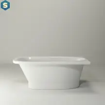 Ванна зі штучного каменю Studio Stone "Caura R" 190x80 CUR190080
