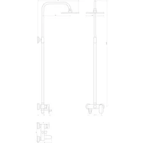 Душова система Globus Lux PRIZMA VAN-DS0010 №2