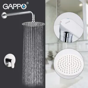 Душова система вбудована з тропічним душем GAPPO G7101 №3