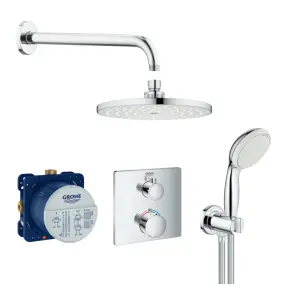 Душова система прихованого монтажу з термостатом Grohe Grohtherm UA3472900A №1