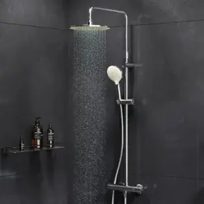 Душова система ShowerSpot з термостатом AM.PM F0780400 Like №2