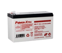 Аккумуляторная батарея AGM Power-Xtra PX7-12(28W), Gray Case, 12V 7.0Ah ( 151 х 65 х 94 (100) ) Q5