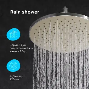 Душова система ShowerSpot без змішувача AM.PM F0790000 Gem №8