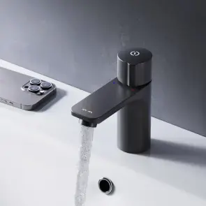 Змішувач для умивальника TouchReel, чорний AM.PM F85A02522 X-Joy №2