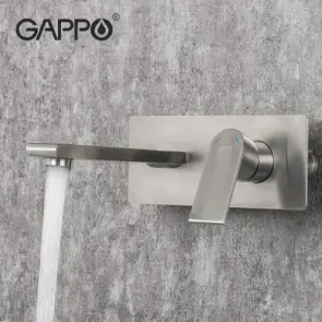 Настінний змішувач для раковини Gappo G1099-21 №2