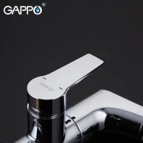 Змішувач для умивальника з висувним виливом GAPPO G1299 №3