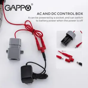 Змішувач для умивальника Gappo G523 з сенсорним Датчиком №3