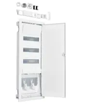 Мультимедийный щит Volta.Hybrid VU603WWH в/у, 36 мод. + 1 панель, пластиковая дверь