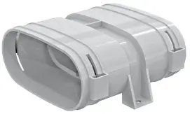 Муфта овальная 117х52 мм Vents FlexiVent 060152
