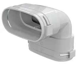 Отвод овальный вертикальный Vents FlexiVent 060352 купить