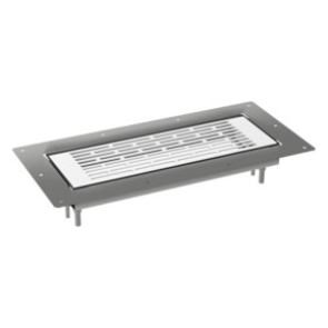 Решітка підлогова 300х100 металева Vents FlexiVent №1