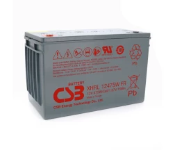 Акумуляторна батарея CSB XHRL12475W, 12V 118.8Ah (343х213х170мм)