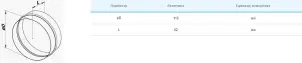 Соединительный элемент Вентс ПМ 110 Ц №2