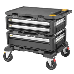 Рабочая станция 4 в 1 (комплект ящиков на тележке) TOUGHSYSTEM 2.0 DXL DeWALT DWST60520-1 №1