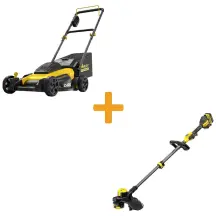 Газонокосилка аккумуляторная бесщеточная STANLEY FATMAX SFMCMW2651M+SFMCSTB933M