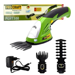 Подрезчик травы и кусторез аккумуляторный Procraft PGH1300 №2