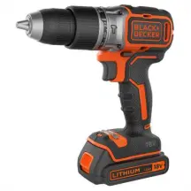 Дрель-шуруповерт аккумуляторная безщеточная ударная BLACK+DECKER BL188KB