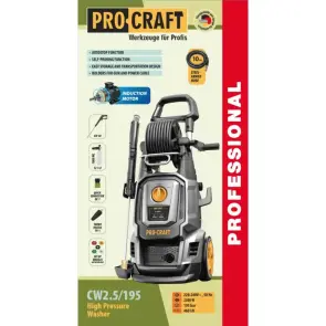 Мийка високого тиску Procraft CW2.5/195 №15