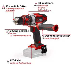 Ударный шуруповерт Einhell TE-CD 18/48 Li-i-Solo №9
