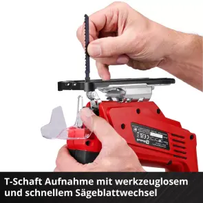 Лобзик акумуляторний Einhell TC-JS 18 Li - Solo №12
