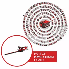 Кусторез аккумуляторный Einhell GC-CH 18/40 Li Solo №3