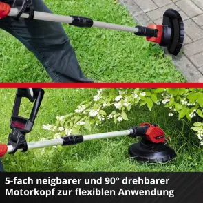Триммер аккумуляторный Einhell GC-CT 18 Li Solo №7