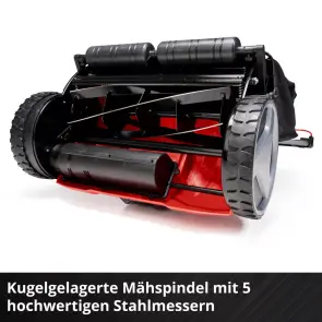 Газонокосилка ручная аккумуляторная Einhell GE-HM 18/38 Li - Solo №8