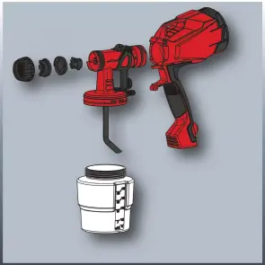 Фарборозпилювач електричний Einhell TC-SY 400 P №5