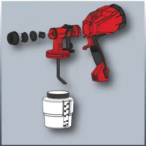 Фарборозпилювач електричний Einhell TC-SY 500 P №5