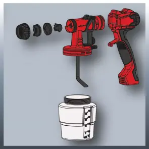 Фарборозпилювач електричний Einhell TC-SY 600 P №4