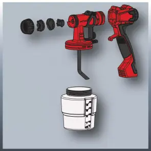 Фарборозпилювач електричний Einhell TC-SY 700 P №6