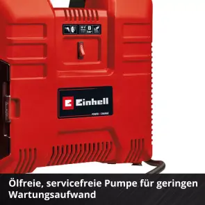 Компрессор аккумуляторный Einhell TE-AC 36/8 Li OF Set-Solo №7