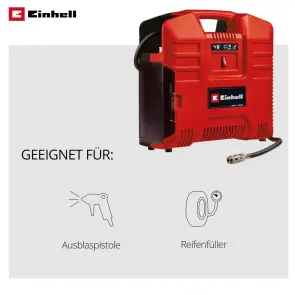Компрессор аккумуляторный Einhell TE-AC 36/8 Li OF Set-Solo №11