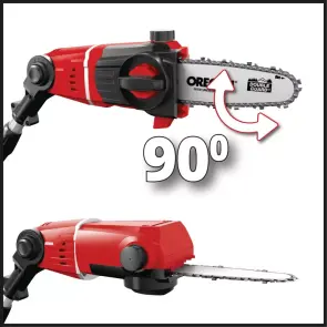 Висоторіз акумуляторний Einhell GE-LC 18 Li T Solo №10