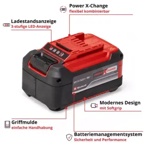 Акумулятор Einhell Power-X-Change Plus 18V 5,2 Ah №5