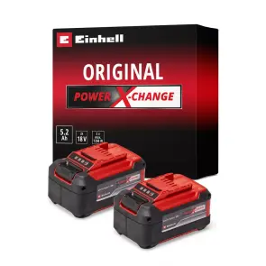 Акумулятор Einhell Power-X-Change Twinpack 2 x 18V 5,2 Ah №2