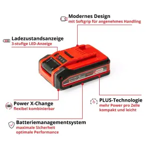 Аккумулятор Einhell Power-X-Change Plus 18V 4,0 Ah №4