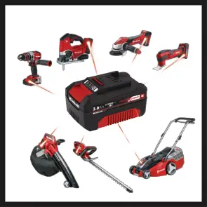 Энергоблок 18V 2x3,0Ah Twincharger Kit Einhell Power-X-Change №3