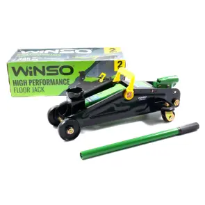 Домкрат гідравлічний підкатний Winso 2т 125-305мм №1