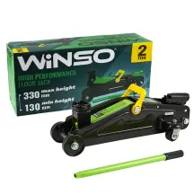 Домкрат гидравлический подкатный Winso 2т 130-330мм