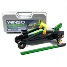 Домкрат гидравлический подкатной Winso 2т 125-305мм в кейсе