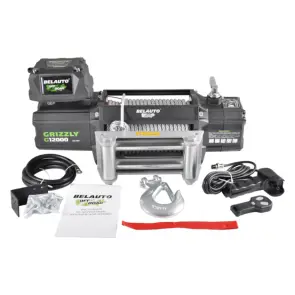 Лебідка Belauto Grizzli 12000lbs (6.0hp/4.4kw; 265:1) №1