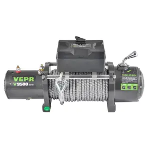 Лебедка Belauto Vepr 9500lbs (5.5hp/4.1kw; 265:1) №2