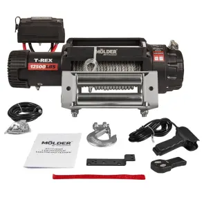 Лебедка Molder T-Rex 12500lbs (6.0hp/4.4kw; 262) №3