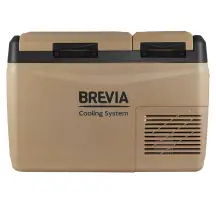 Холодильник автомобильный Brevia 31л двухкамерный 23330