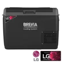 Холодильник автомобильный Brevia 37л (компрессор LG) 23355