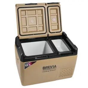 Холодильник автомобільний Brevia 31л (компресор LG) двокамерний 23335 №3