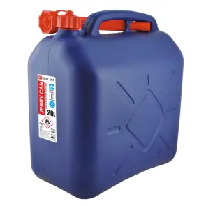 Каністра Bi-Plast пластикова HDPE для палива 20л з лійкою №1
